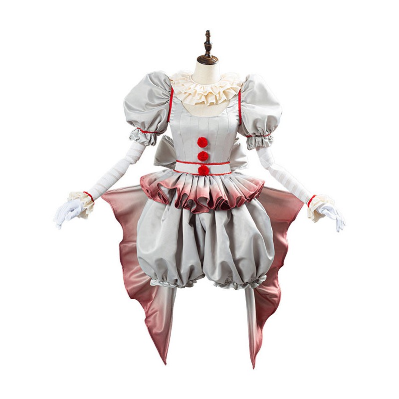 IT Pennywise weibliche Halloween-Cosplay-Kostüme