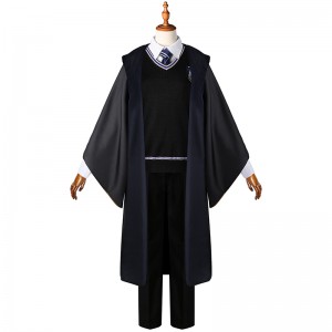 Harry Potter Ravenclaw Uniform Herren Cosplay Kostüm für Kinder Erwachsene Halloween