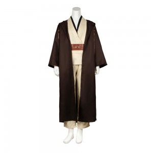 Erwachsene Star Wars Obi-Wan Kenobi Khaki Herren Cosplay Kostüm Halloween