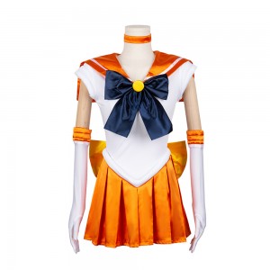 Erwachsene Sailor Moon Aino Minako Damen Cosplay Kostüm Halloween