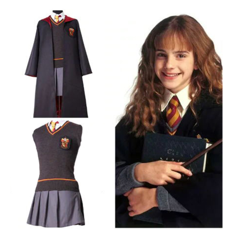 Harry Potter Gryffindor Uniform Hermione Granger Hermine Granger Cosplay Kostüm für Kinder